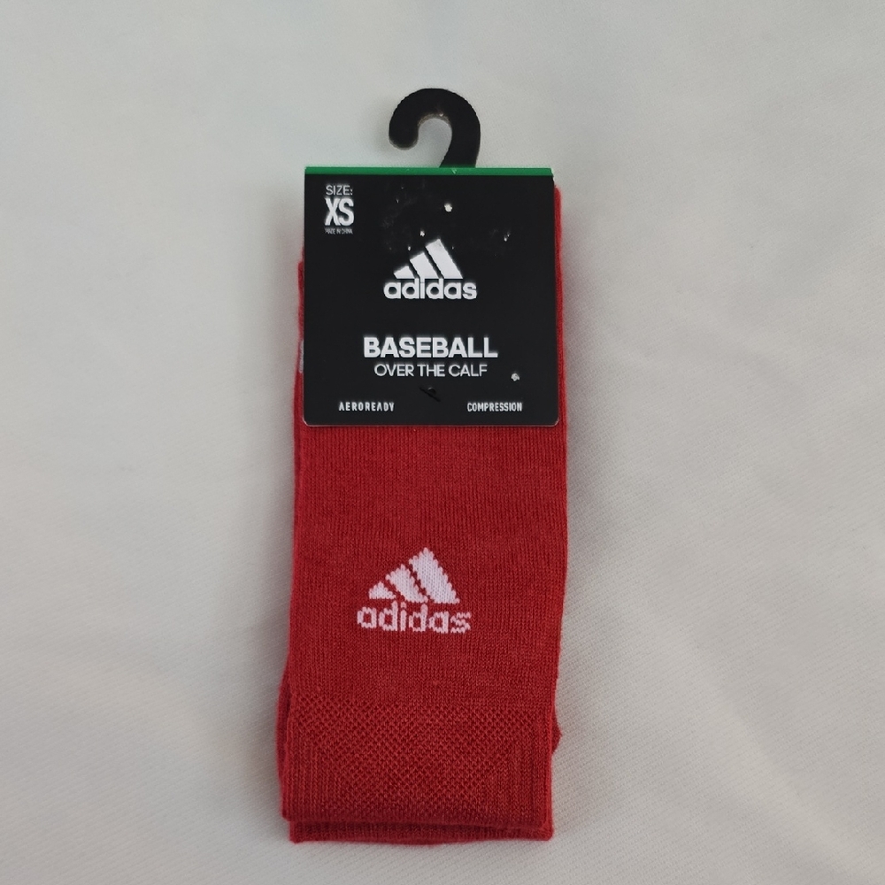 adidas Baseball Over The Calf Socks Size: XS
